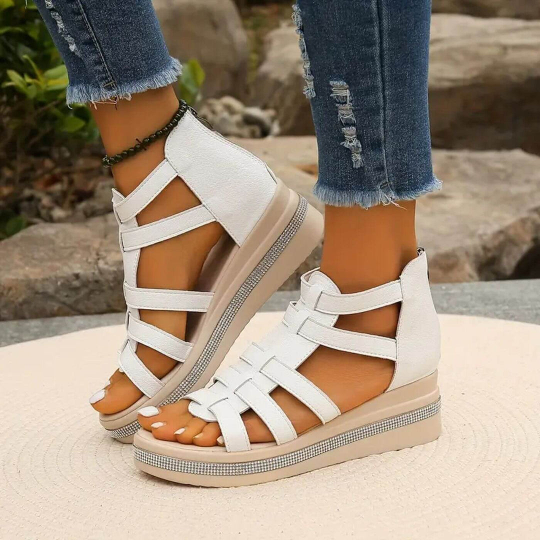 Elegant Wedge Orthopedic Sandals