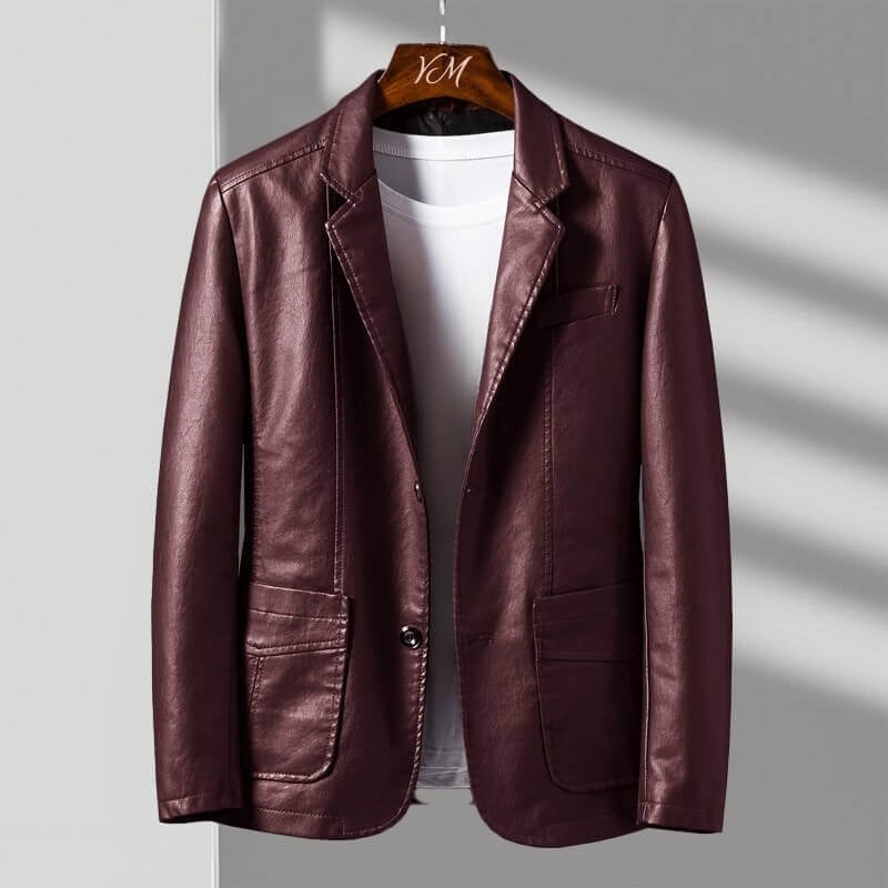 Dwight - Verdi Leather Jacket
