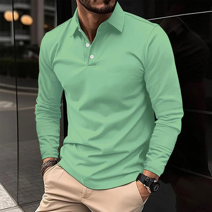 Nuno™ | Casual Long-Sleeved Polo