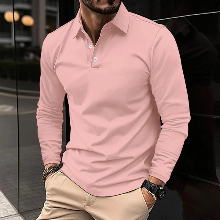 Nuno™ | Casual Long-Sleeved Polo
