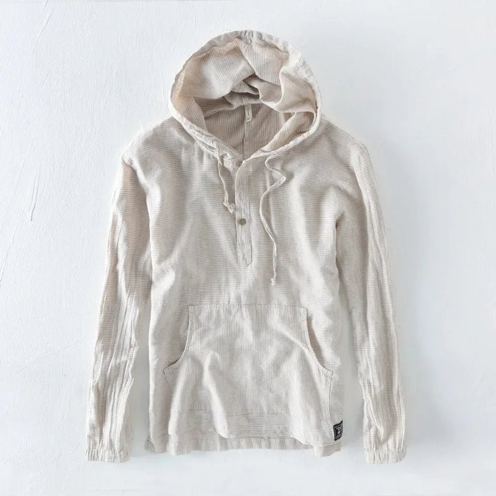 CASA LINEN HOODIE