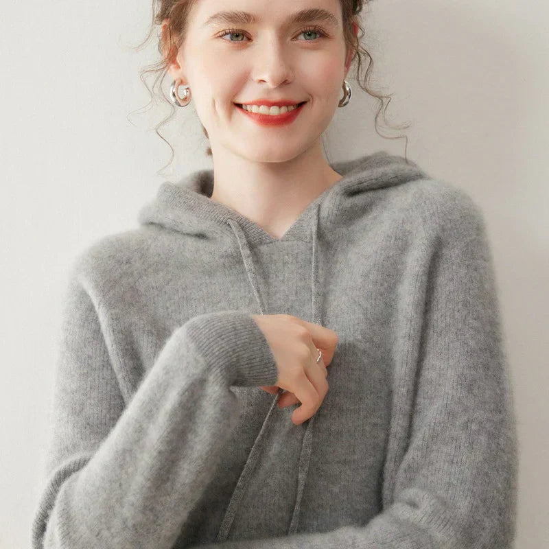 NISA CASHMERE HOODIE