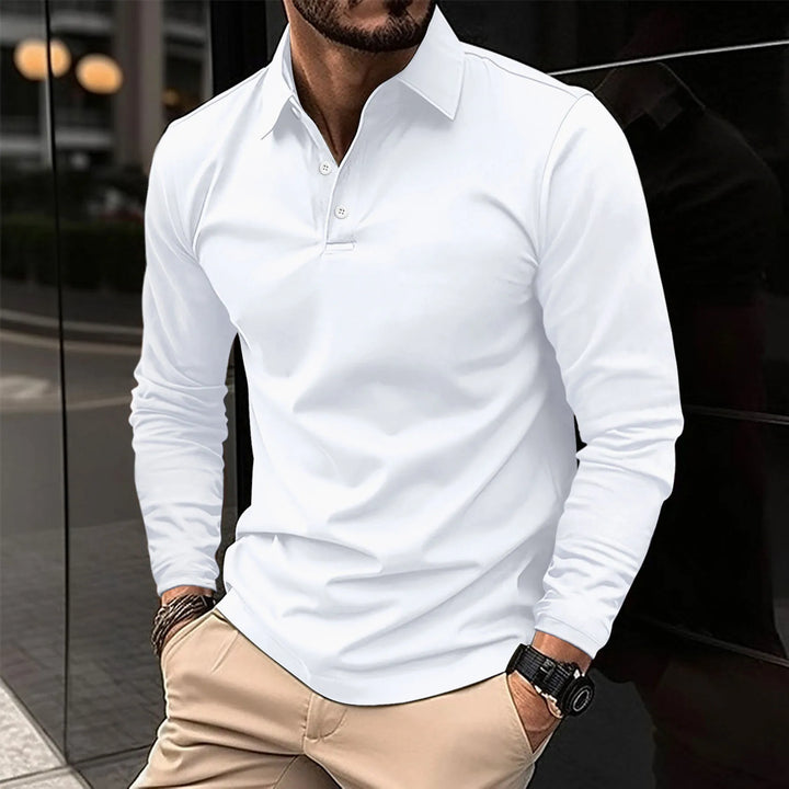 Nuno™ | Casual Long-Sleeved Polo