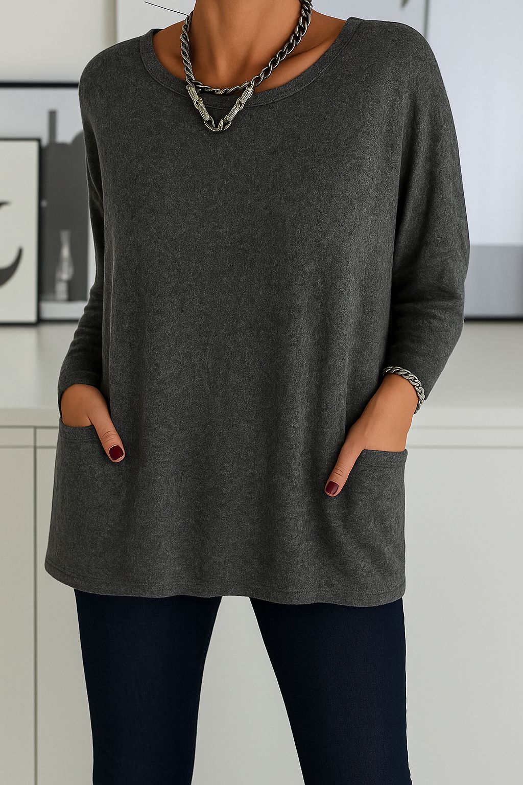 Elizabeth ™ | Relaxed Knit Tunic