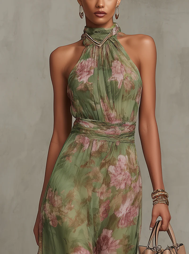 Serena | Elegant Floral Maxi Dress Regular price