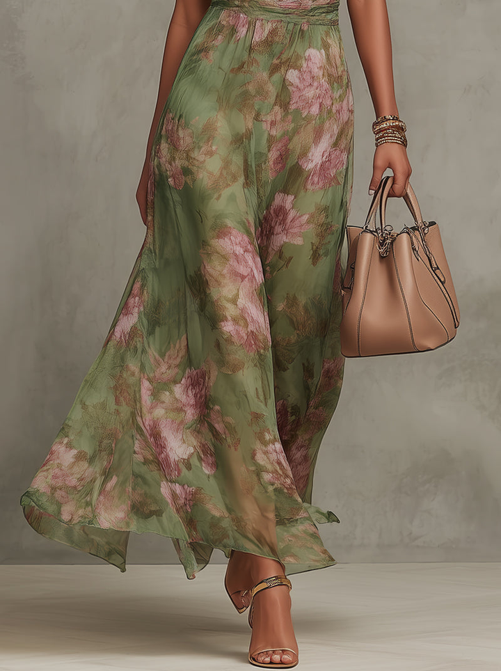 Serena | Elegant Floral Maxi Dress Regular price