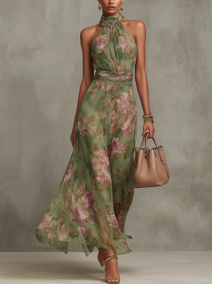 Serena | Elegant Floral Maxi Dress Regular price