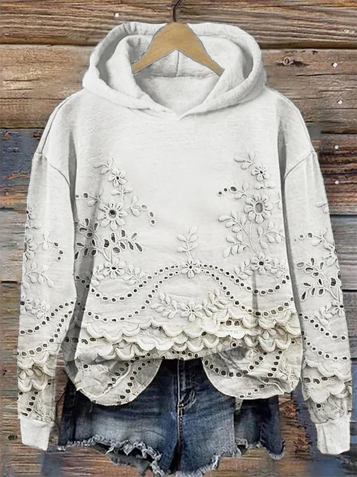 Clara™ | Lace-Contour TummyCover Hoodie