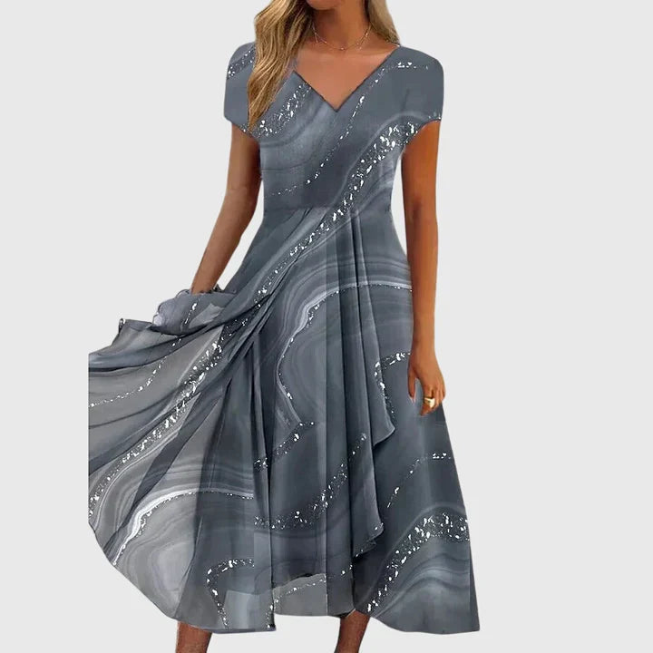 Aubrielle™ | Flowing Midi Dress