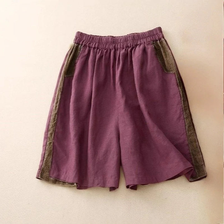 AMELIA LINEN SHORTS