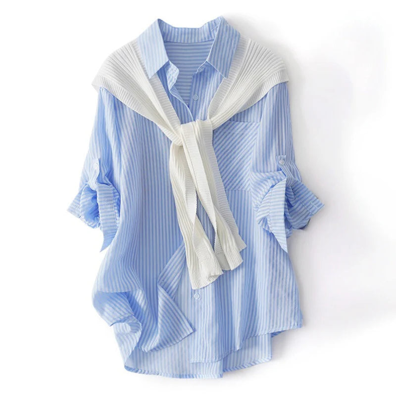 CLARA LINEN SHIRT