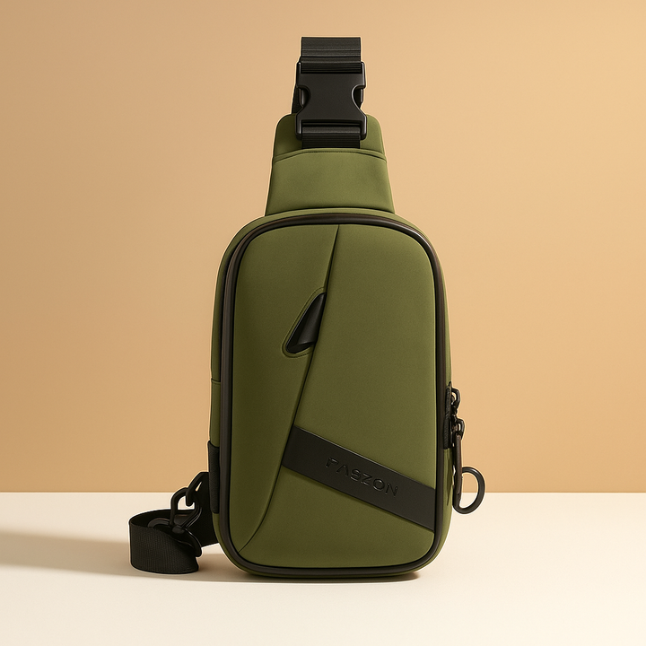 Anti-theft charging chest bag for men | Noah