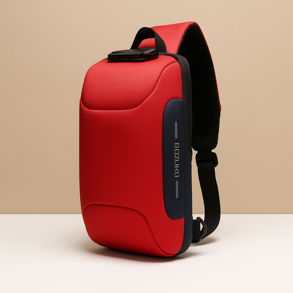 Anti-theft crossbody charging bag with RFID protection for women | Elodie