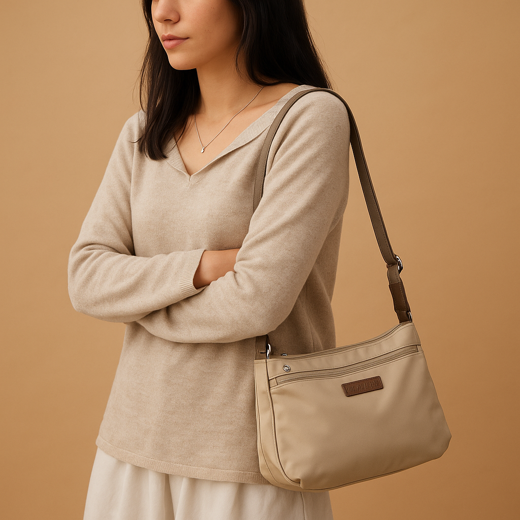 Anti-theft crossbody travel bag for women | Hazel