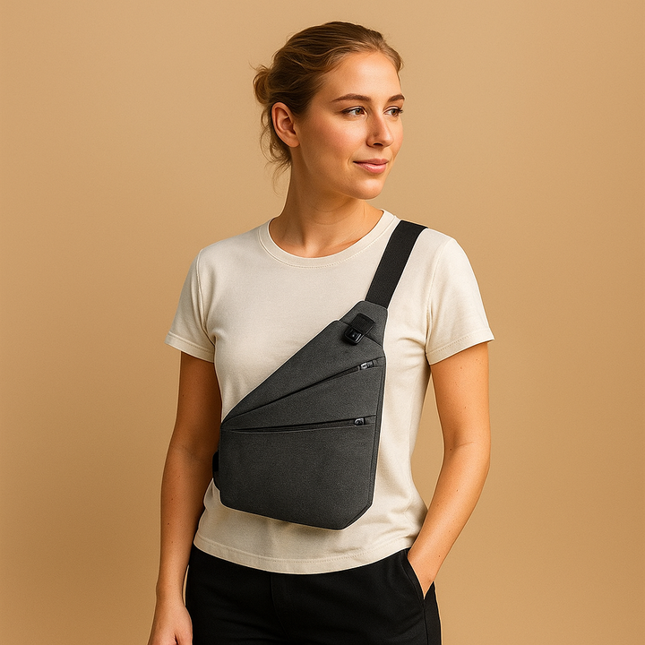 Anti-theft travel shoulder bag for women | Isabelle