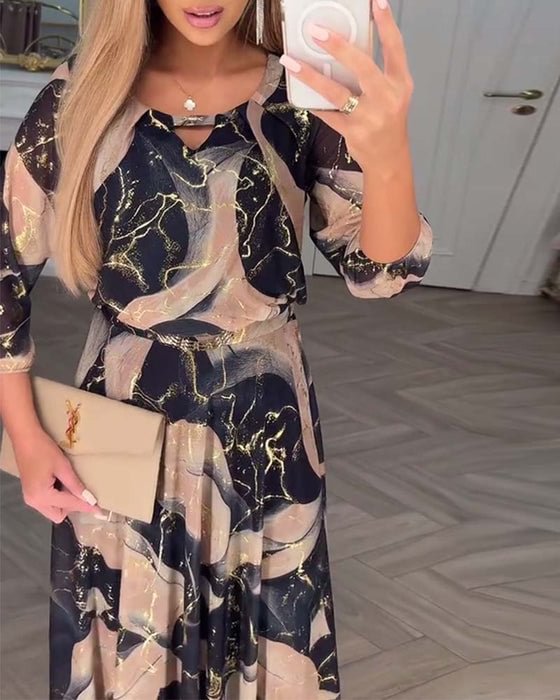 Daisy | Elegant chiffon dress