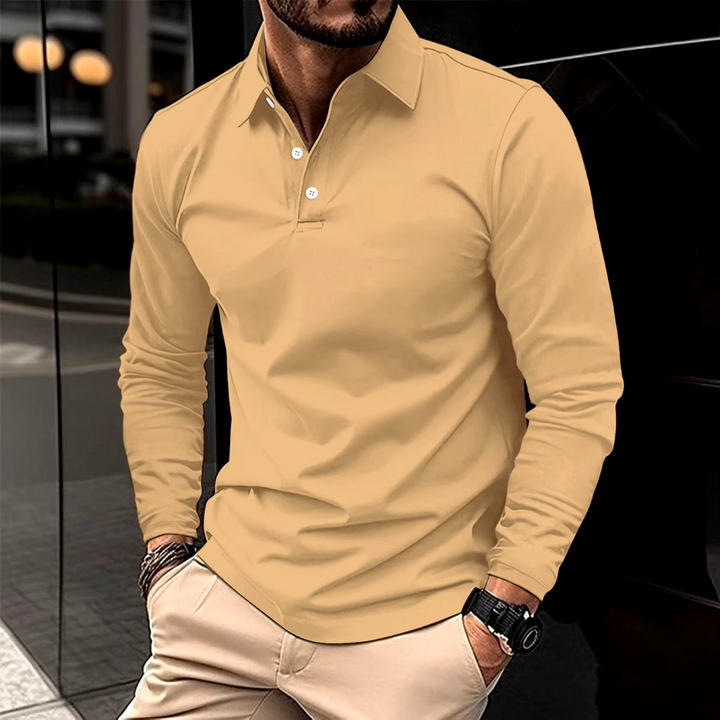 Nuno™ | Casual Long-Sleeved Polo