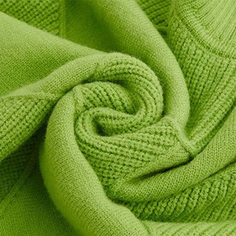 Evelyn ™ | Textured Turtleneck Knit Sweater