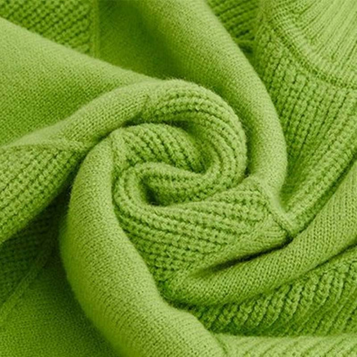 Evelyn ™ | Textured Turtleneck Knit Sweater