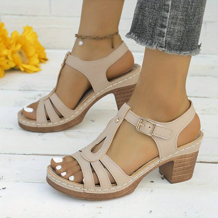 Classic Buckle Sandals