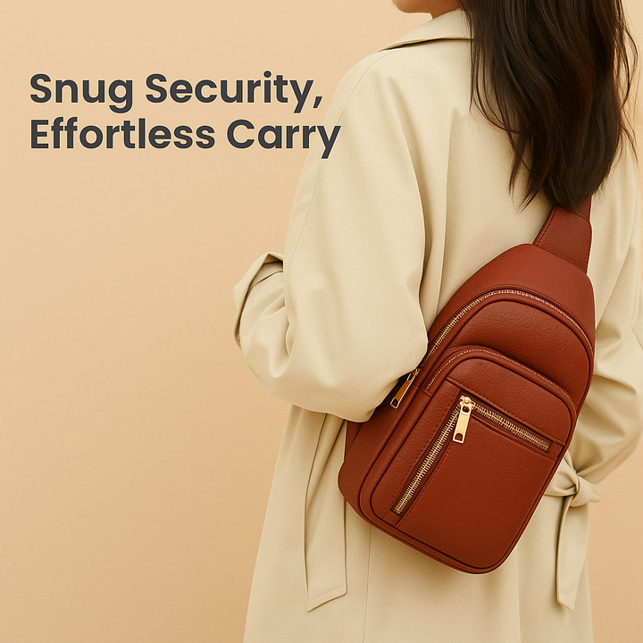 Casual anti-theft crossbody bag with multiple compartments for women | Noelle