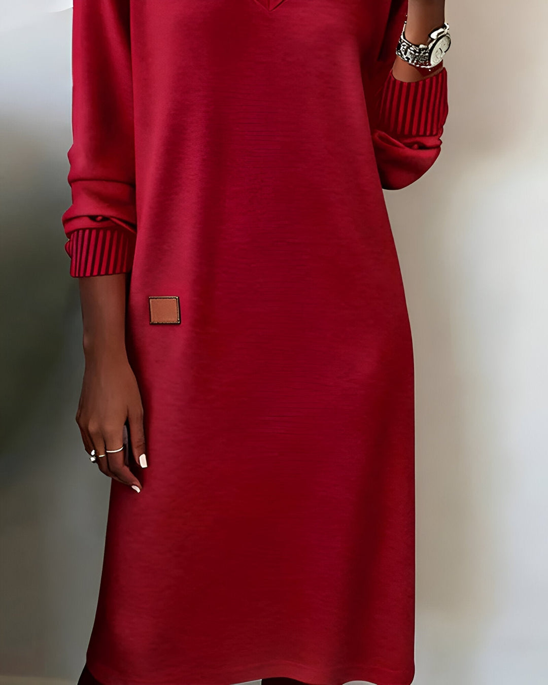 Colorful Dress with Tummy Control