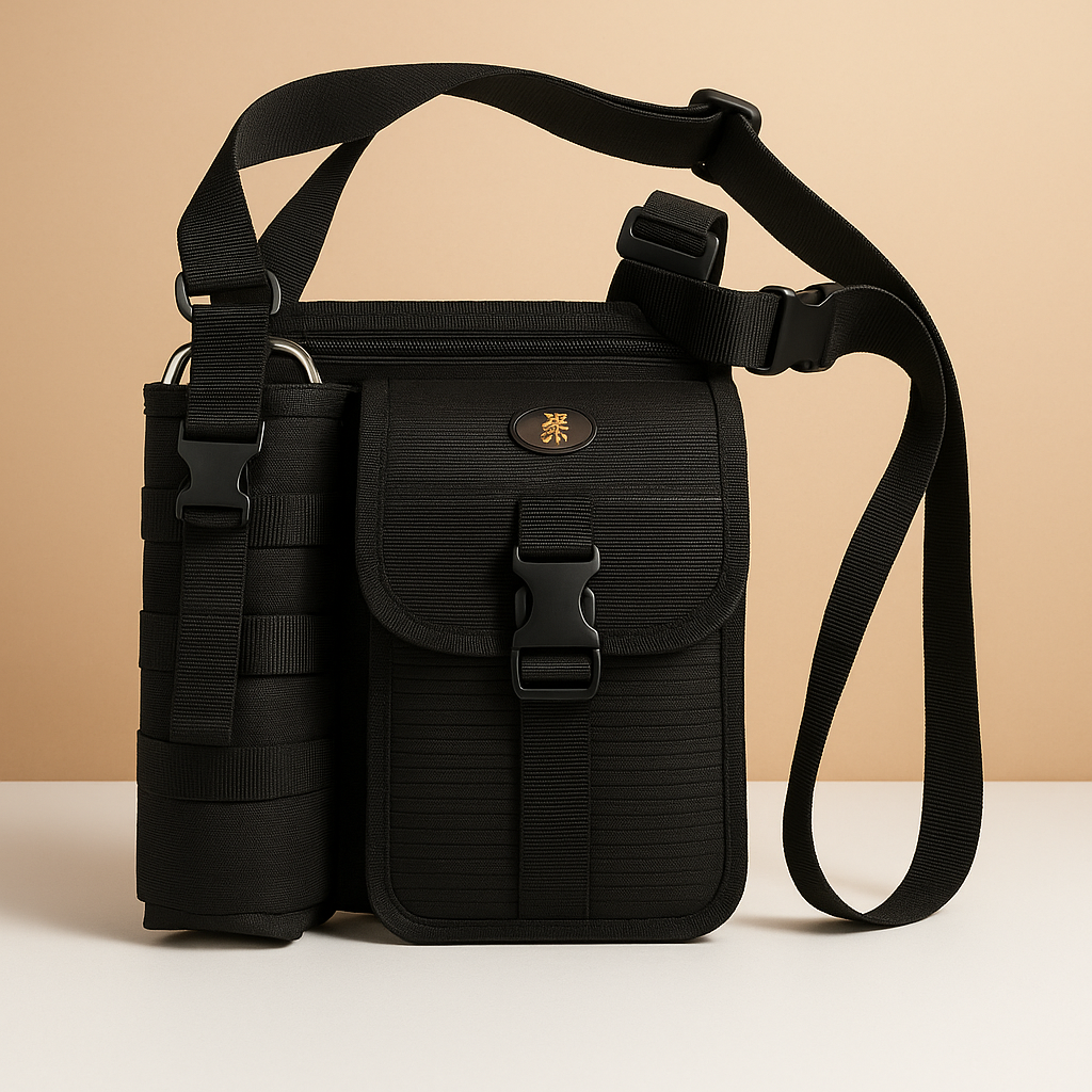 Compact crossbody water bottle carrier bag | Mason