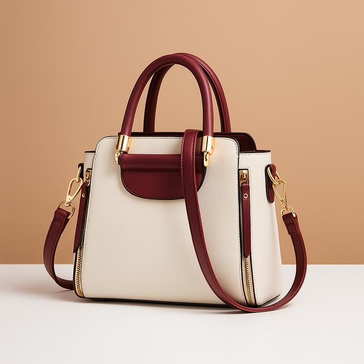 Contrast waterproof crossbody bag | Sophie