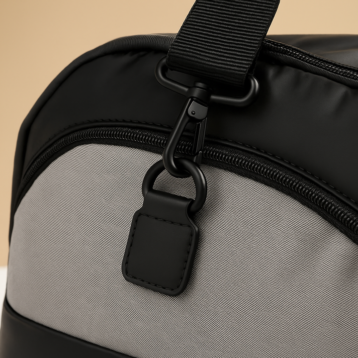 Convertible garment duffle bag with backpack straps | Nolan
