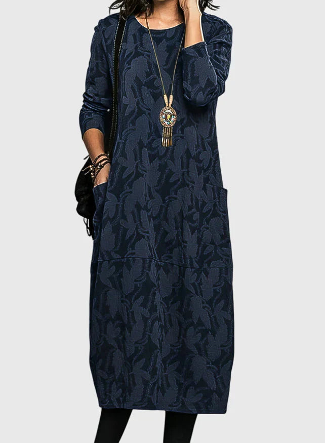 Victoria | Casual Round-Neck Dress