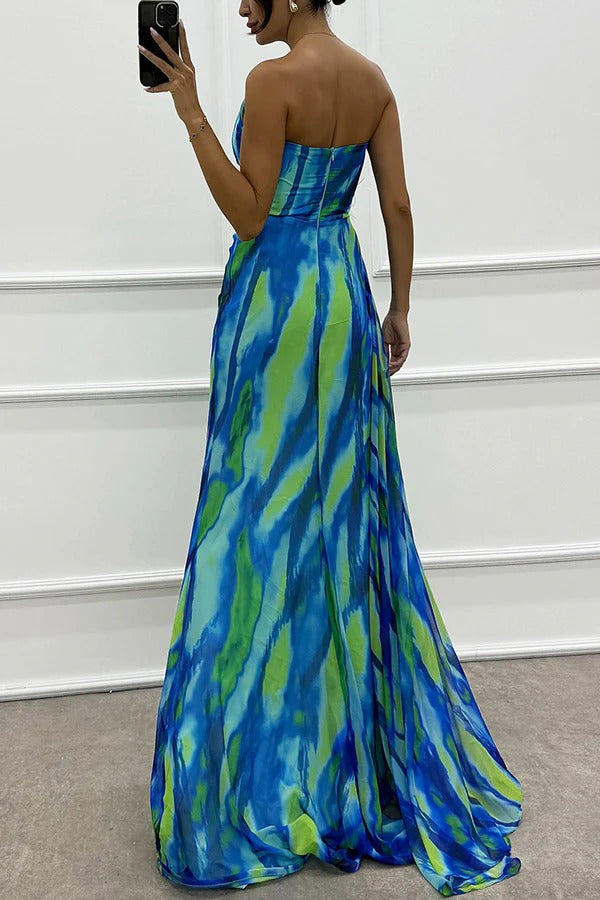 Lorna | Vibrant Draped Dress