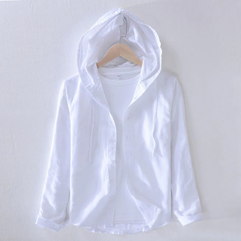 MONA LINEN HOODIE