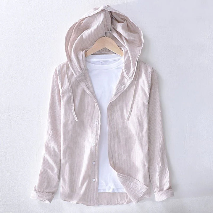 MONA LINEN HOODIE