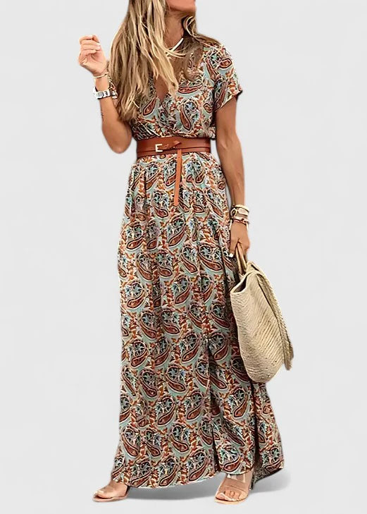 Lorraine | Stylish Boho Maxi Dress