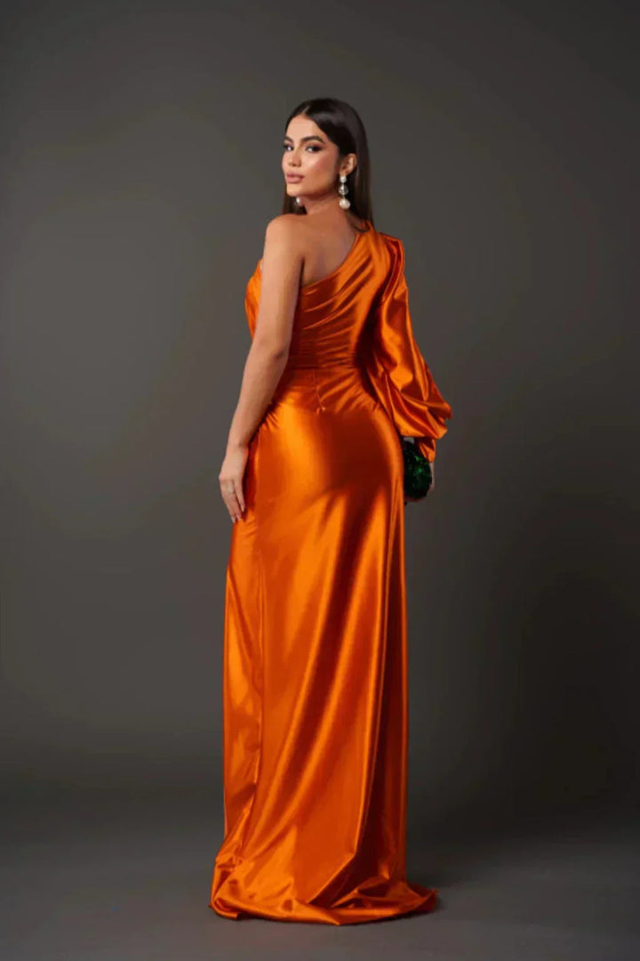Estella™ - One-Sleeve Evening Dress