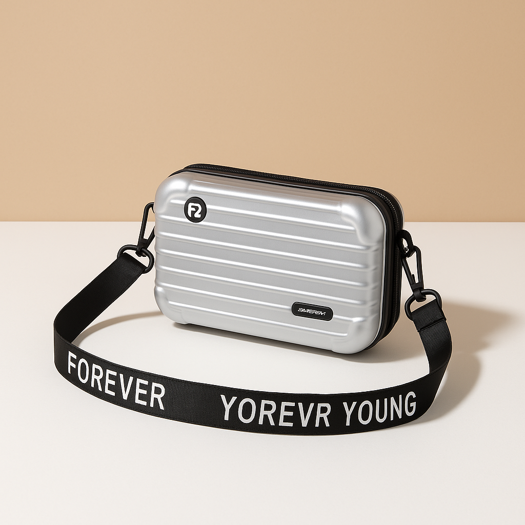 Mini suitcase crossbody bag | Harper
