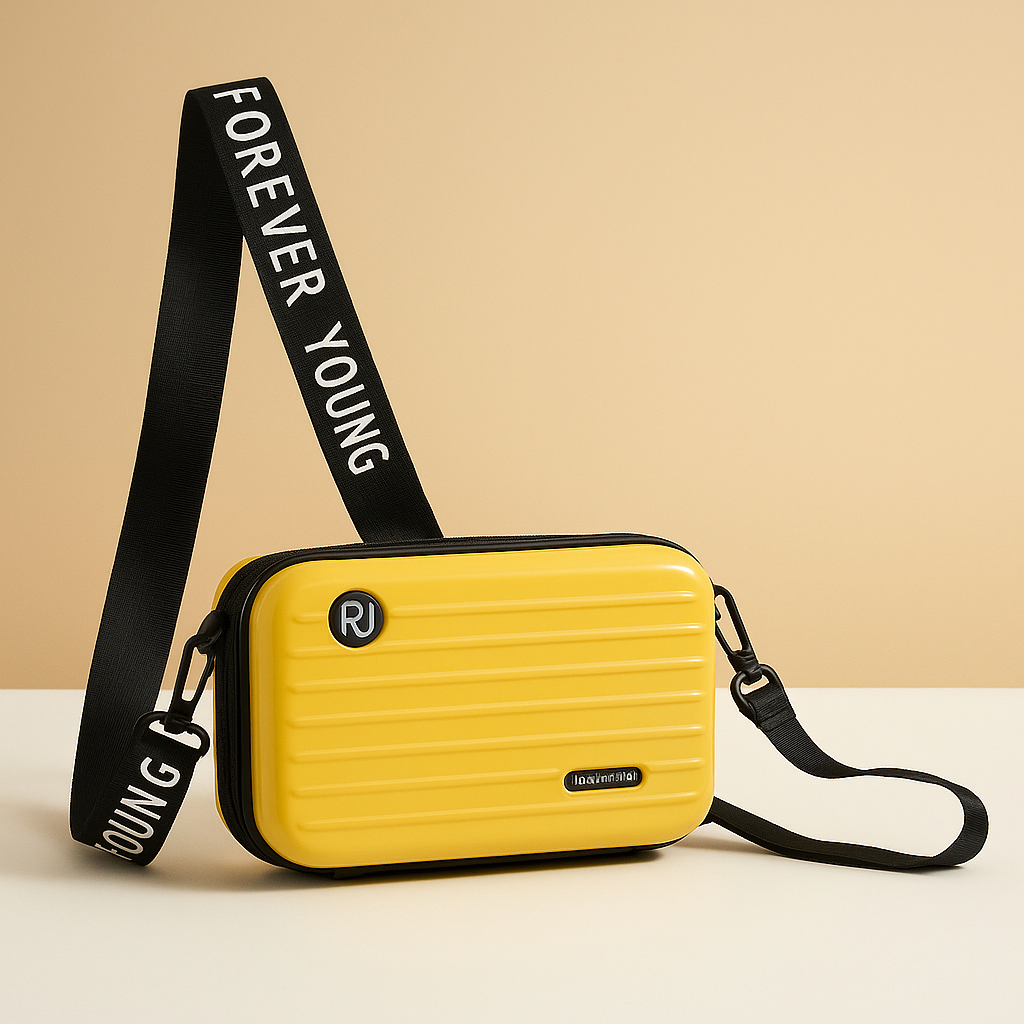 Mini suitcase crossbody bag | Harper