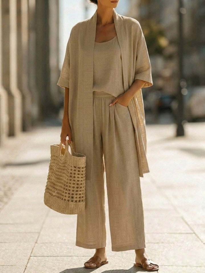Hazel | Lightweight Linen Set