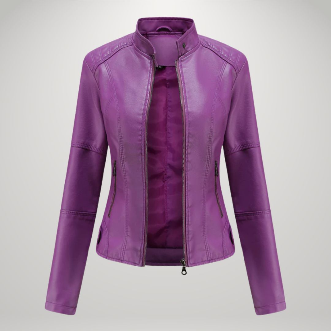 Ludmila™ | Elegant Moto Jacket