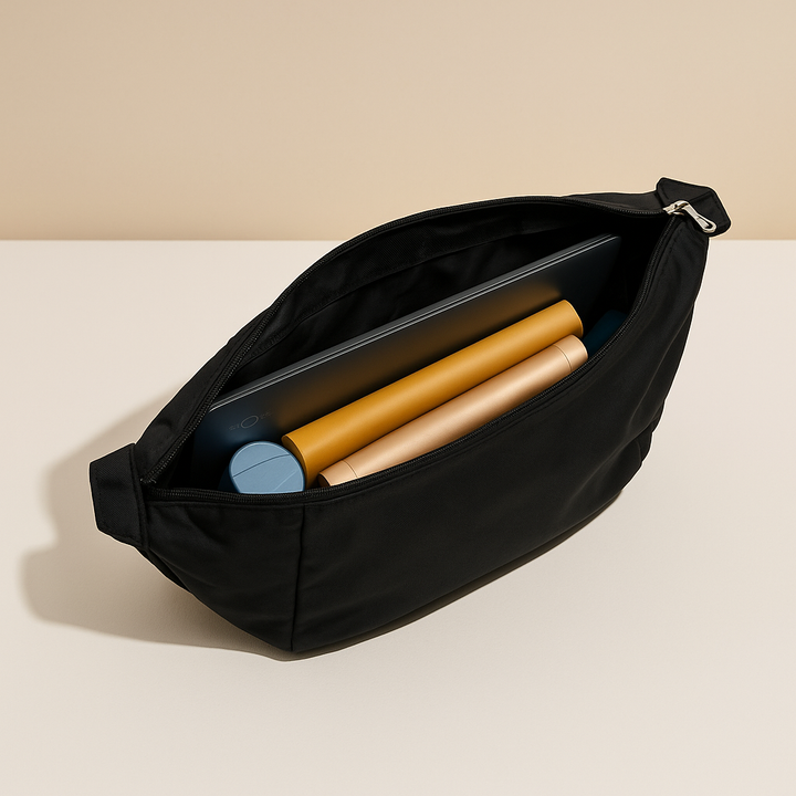 Spacious puffer crossbody bag | Olivea