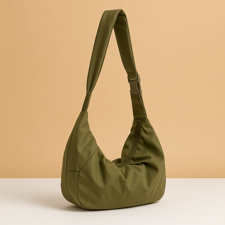 Spacious puffer crossbody bag | Olivea