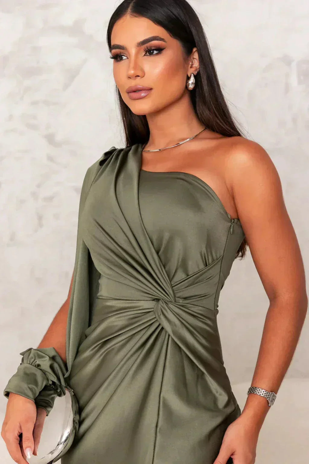 Estella™ - One-Sleeve Evening Dress