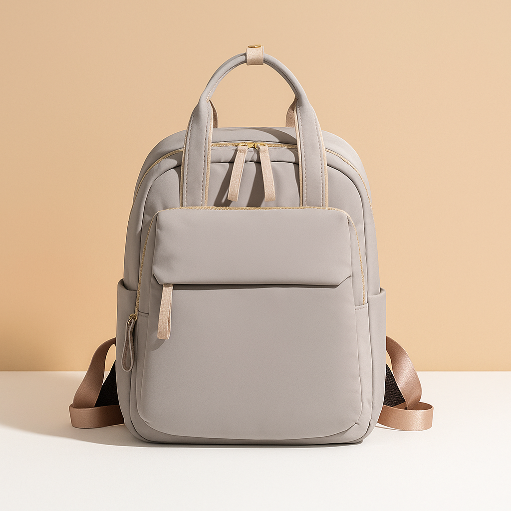 Water-repellent laptop backpack for women | Yara