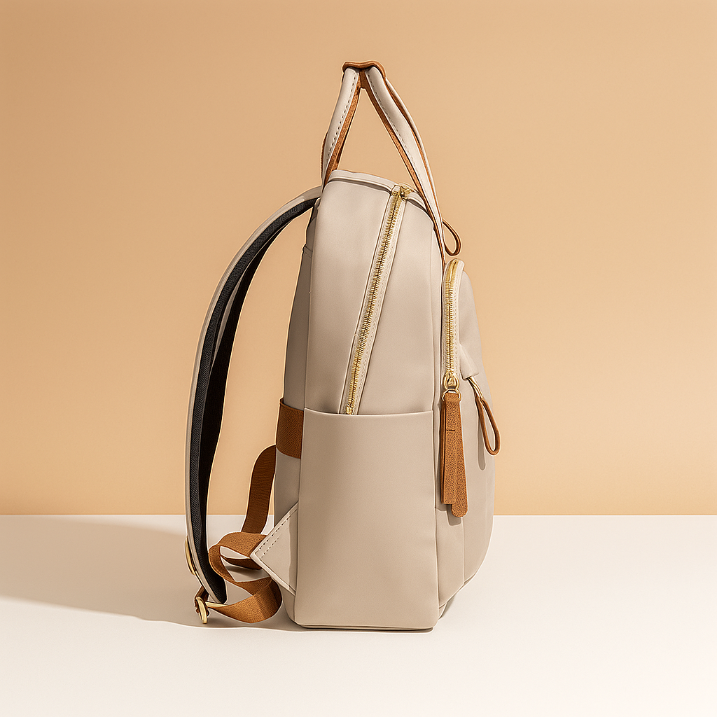 Water-repellent laptop backpack for women | Yara