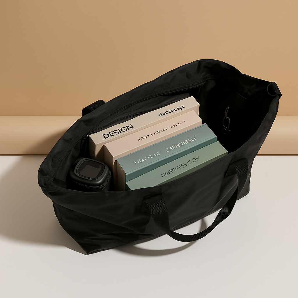 Waterproof travel shoulder tote bag for women | Elowen