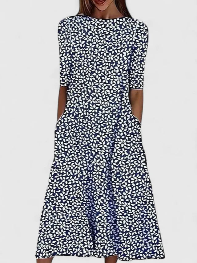 Karelieth | Sophisticated Midi Dress